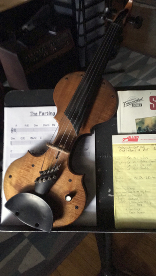 Violin on Music Stand